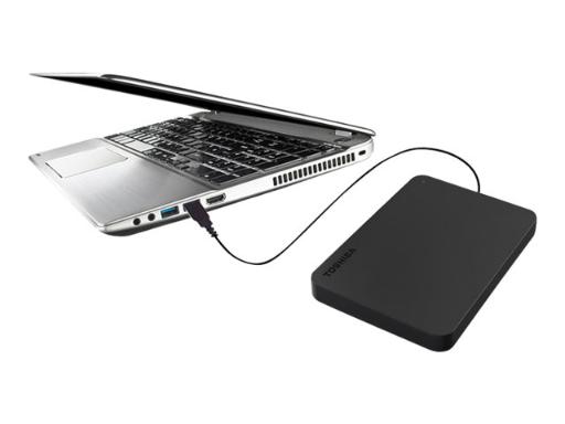 Portable avec disque dur externe HP